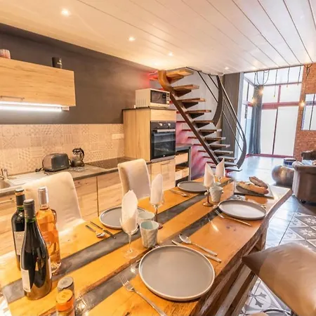 Appartement Loft industriel en centre ville